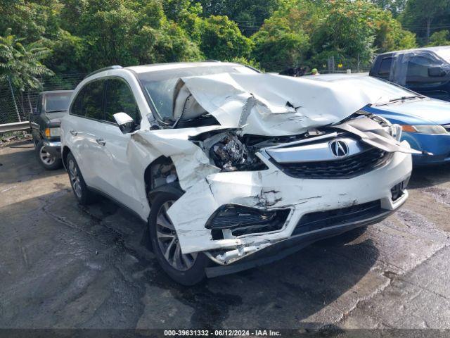  Salvage Acura MDX