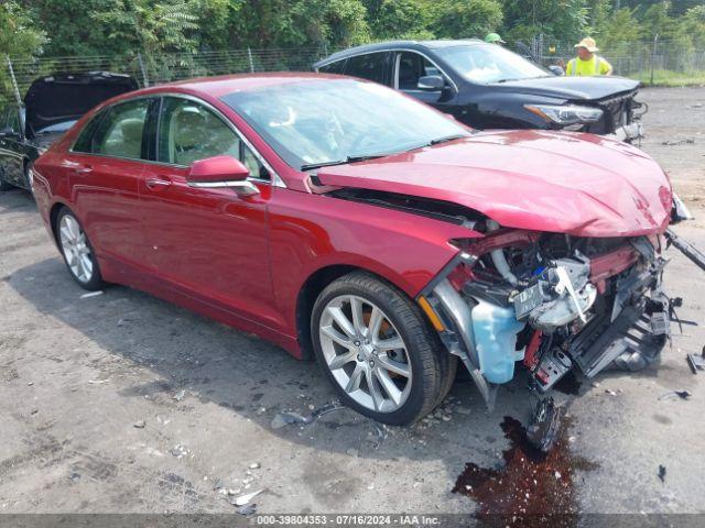  Salvage Lincoln MKZ Hybrid