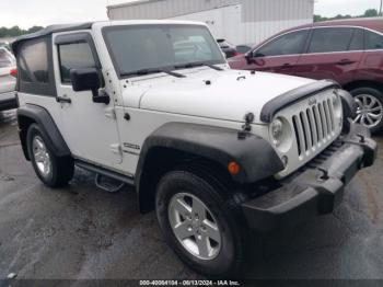  Salvage Jeep Wrangler