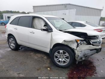  Salvage Acura MDX