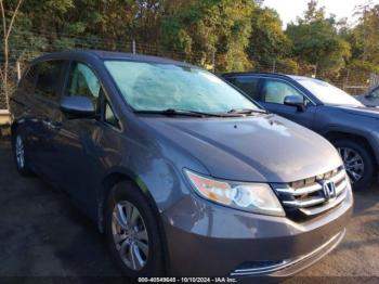  Salvage Honda Odyssey