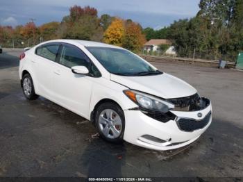  Salvage Kia Forte