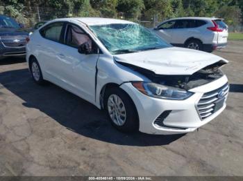  Salvage Hyundai ELANTRA