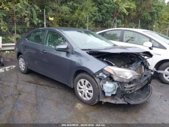  Salvage Toyota Corolla