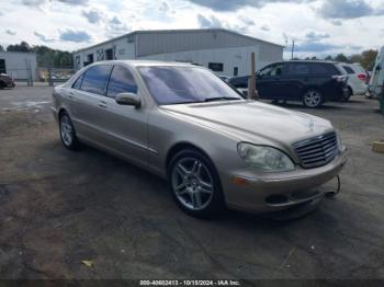  Salvage Mercedes-Benz S-Class