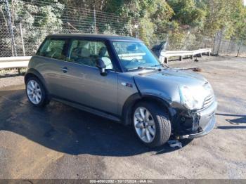  Salvage MINI Cooper S