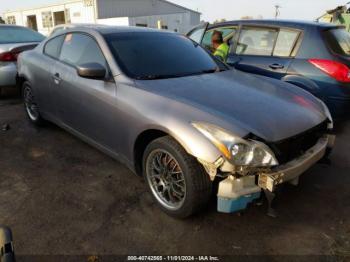  Salvage INFINITI G37x