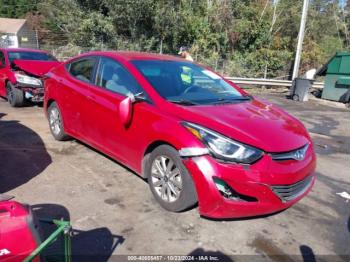  Salvage Hyundai ELANTRA