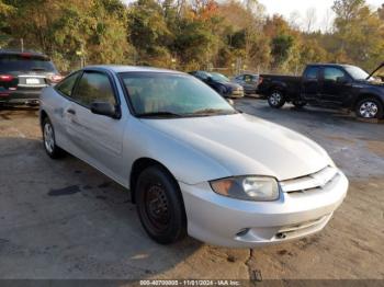  Salvage Chevrolet Cavalier