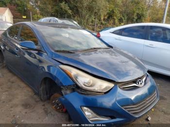  Salvage Hyundai ELANTRA