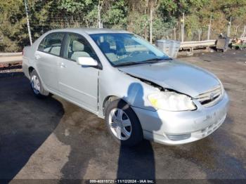  Salvage Toyota Corolla