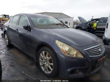  Salvage INFINITI G37x