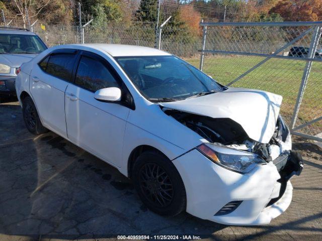  Salvage Toyota Corolla