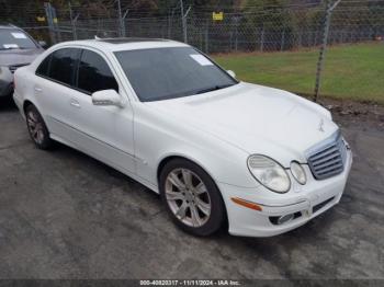  Salvage Mercedes-Benz E-Class