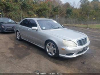  Salvage Mercedes-Benz S-Class