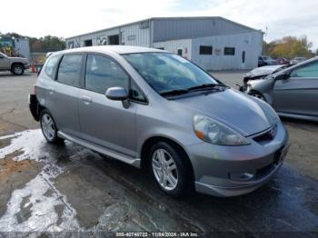  Salvage Honda Fit