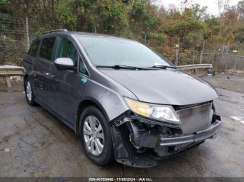  Salvage Honda Odyssey