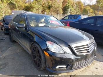  Salvage Mercedes-Benz E-Class