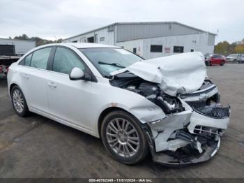  Salvage Chevrolet Cruze