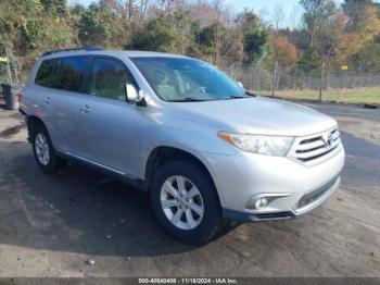  Salvage Toyota Highlander