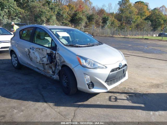  Salvage Toyota Prius c