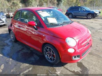  Salvage FIAT 500