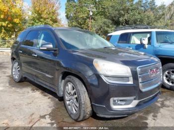  Salvage GMC Acadia