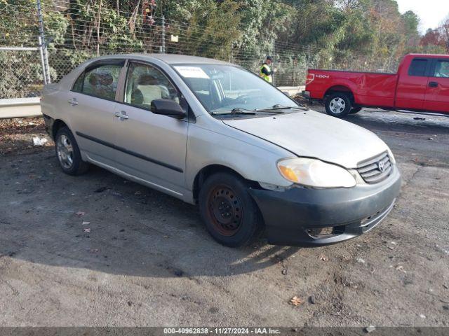  Salvage Toyota Corolla