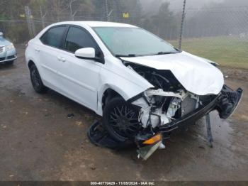  Salvage Toyota Corolla