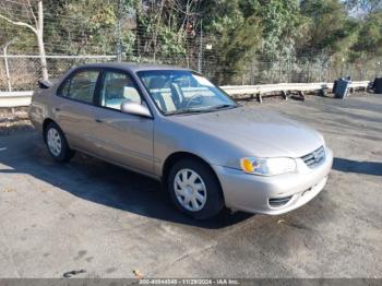  Salvage Toyota Corolla