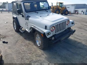  Salvage Jeep Wrangler