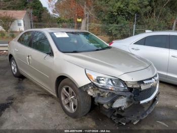  Salvage Chevrolet Malibu