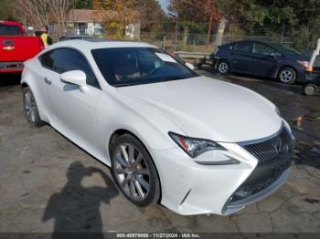  Salvage Lexus Rc