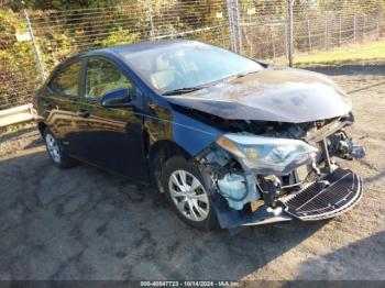  Salvage Toyota Corolla