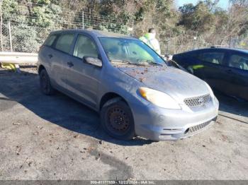  Salvage Toyota Matrix