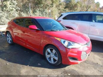  Salvage Hyundai VELOSTER