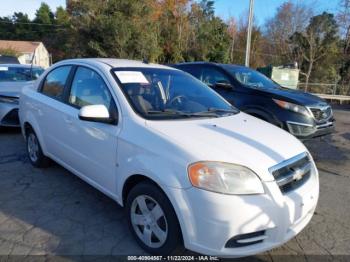  Salvage Chevrolet Aveo