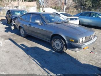  Salvage Alfa Romeo GT