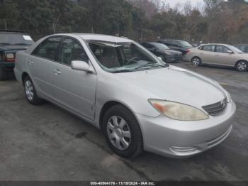  Salvage Toyota Camry