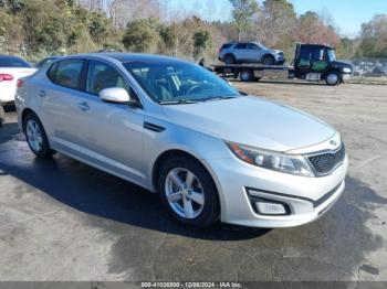  Salvage Kia Optima