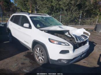  Salvage Jeep Cherokee