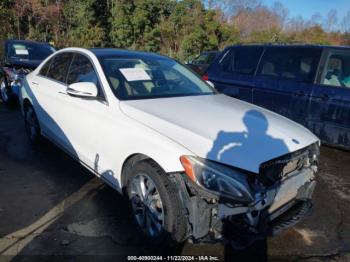  Salvage Mercedes-Benz C-Class