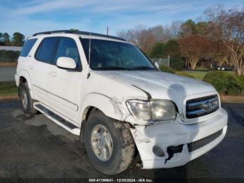  Salvage Toyota Sequoia