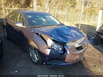  Salvage Chevrolet Cruze