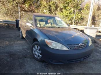  Salvage Toyota Camry