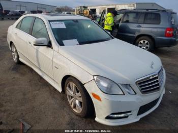  Salvage Mercedes-Benz E-Class