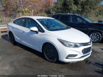  Salvage Chevrolet Cruze