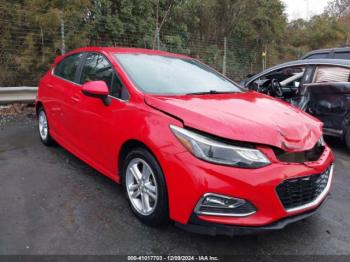  Salvage Chevrolet Cruze