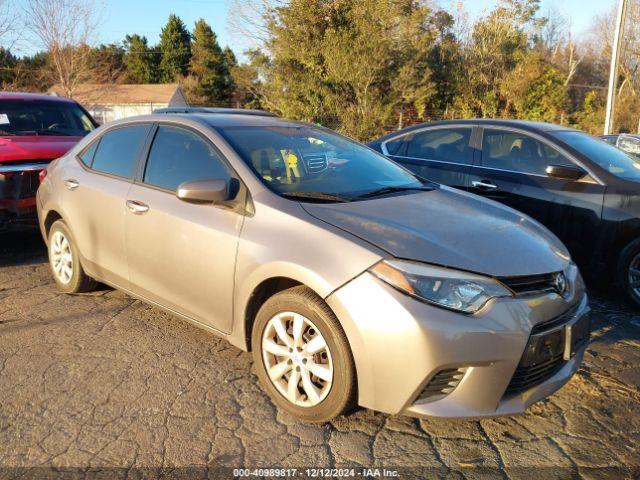  Salvage Toyota Corolla