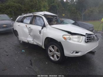  Salvage Toyota Highlander